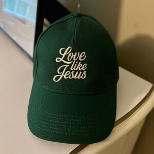 Green 'Love Like Jesus' Cap